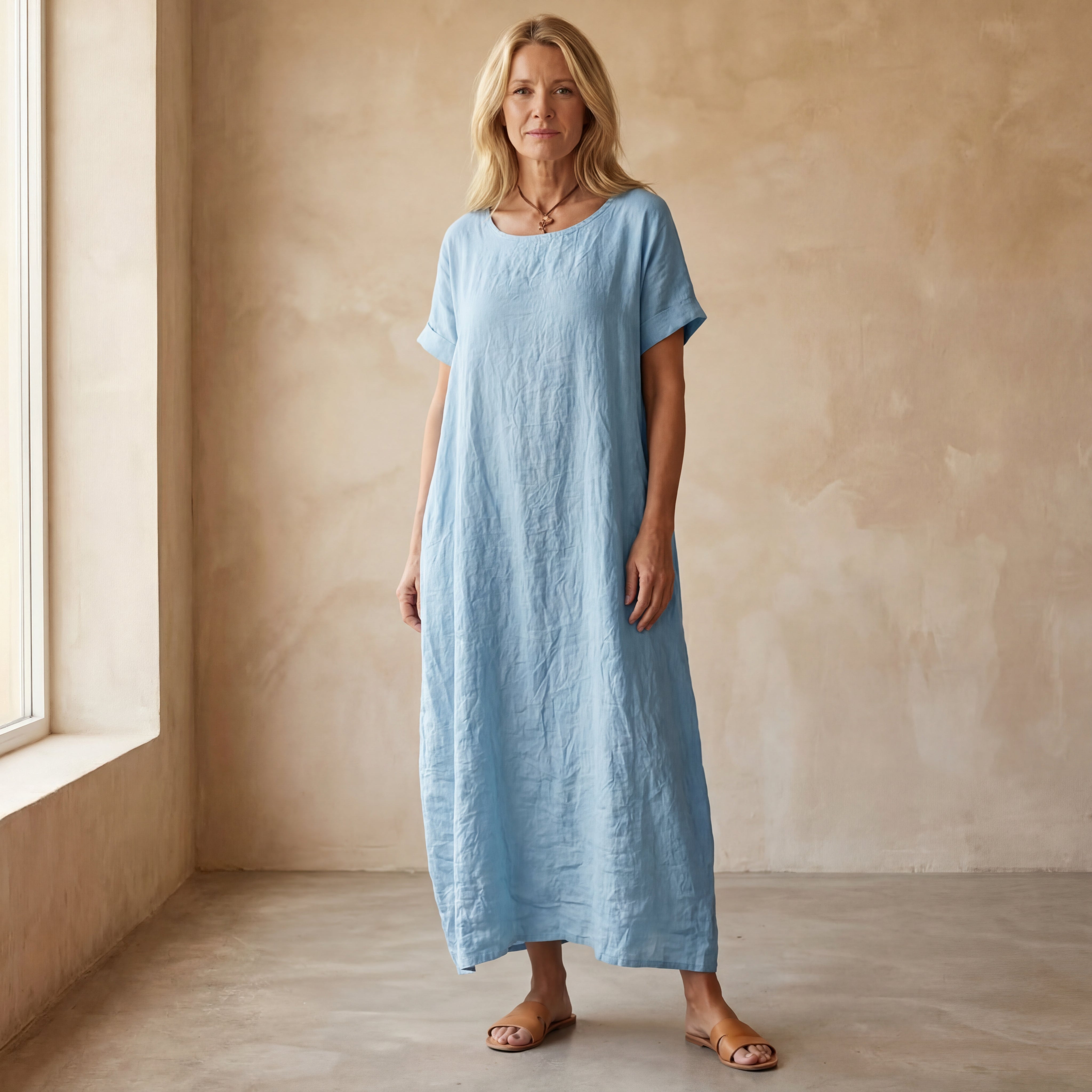AIERA - STYLISH COTTON DRESS
