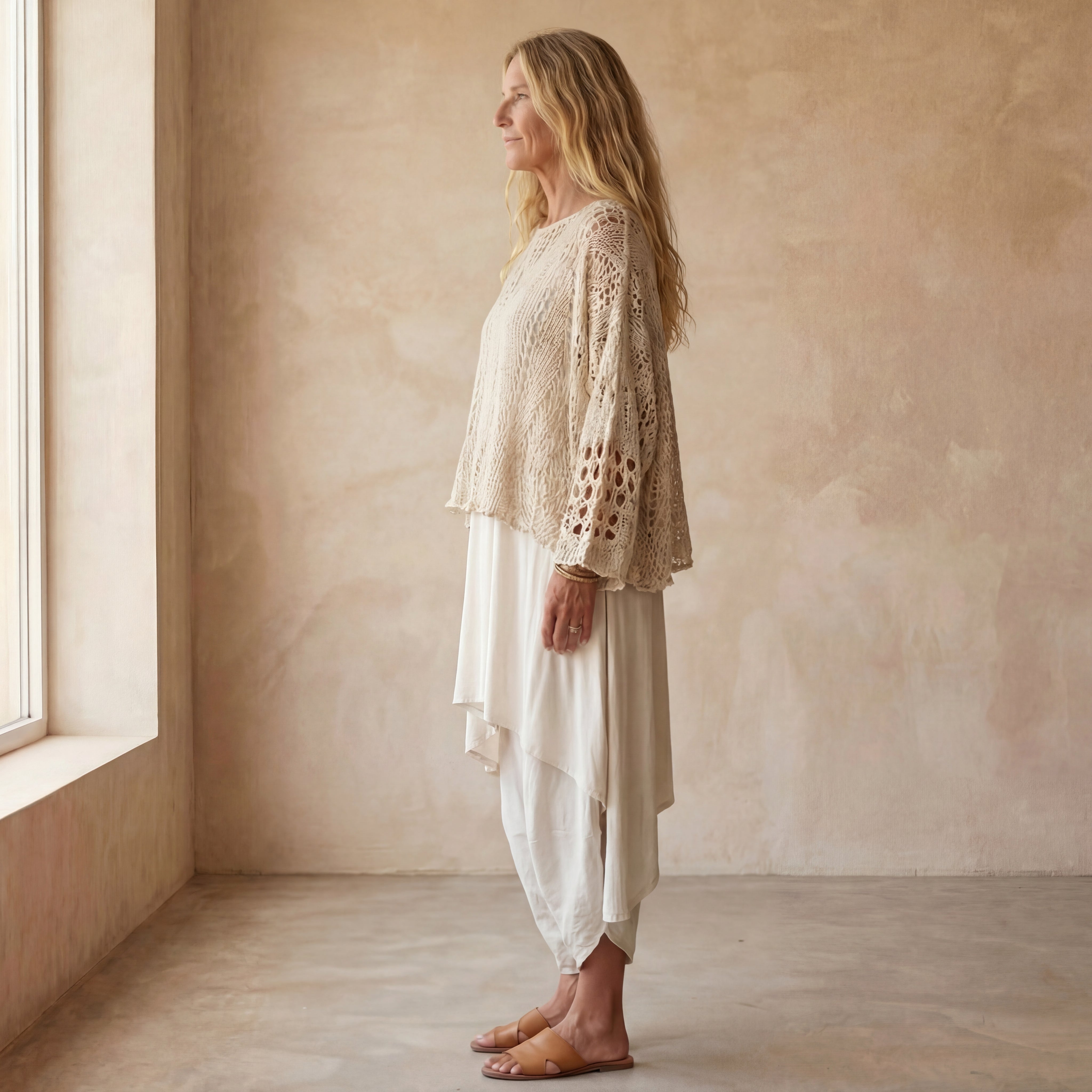 ORIANA - Boho Loose Sweater